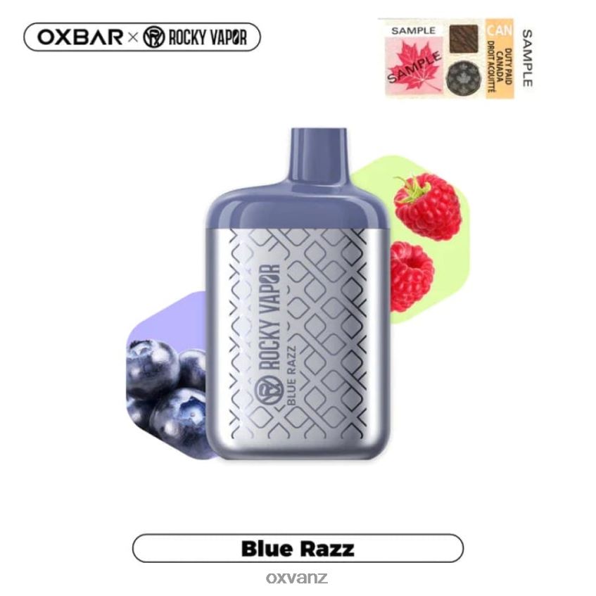 OXVA Auckland - L0N0ZV35 BLUE RAZZ OXVA OXBAR 4500
