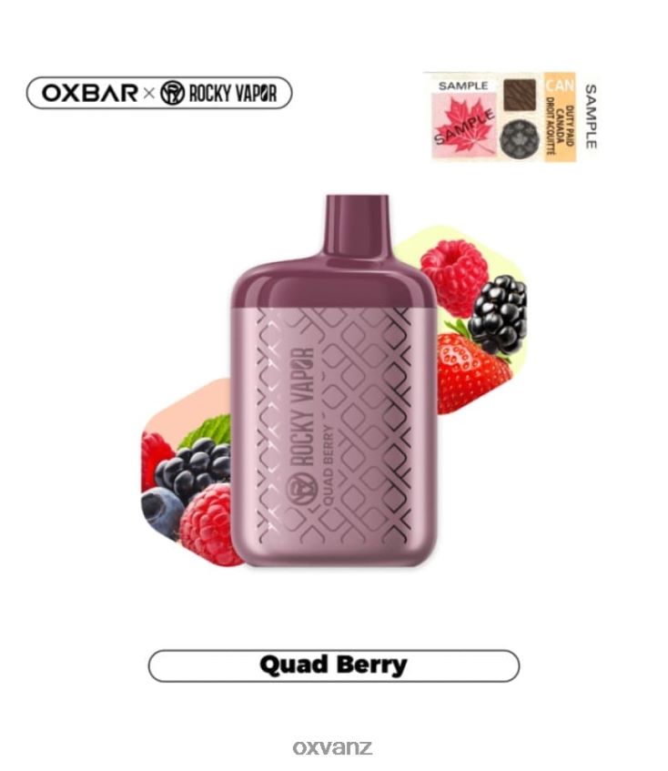 OXVA Vape NZ - L0N0ZV31 QUAD BERRY OXVA OXBAR 4500