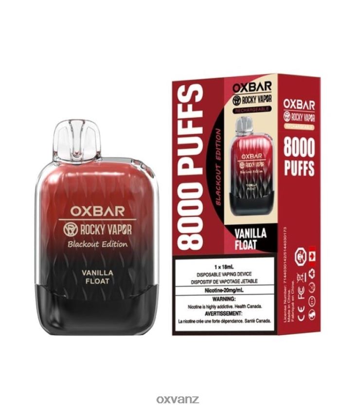 OXVA New Zealand - L0N0ZV42 VANILLA FLOAT OXVA OXBAR G8000