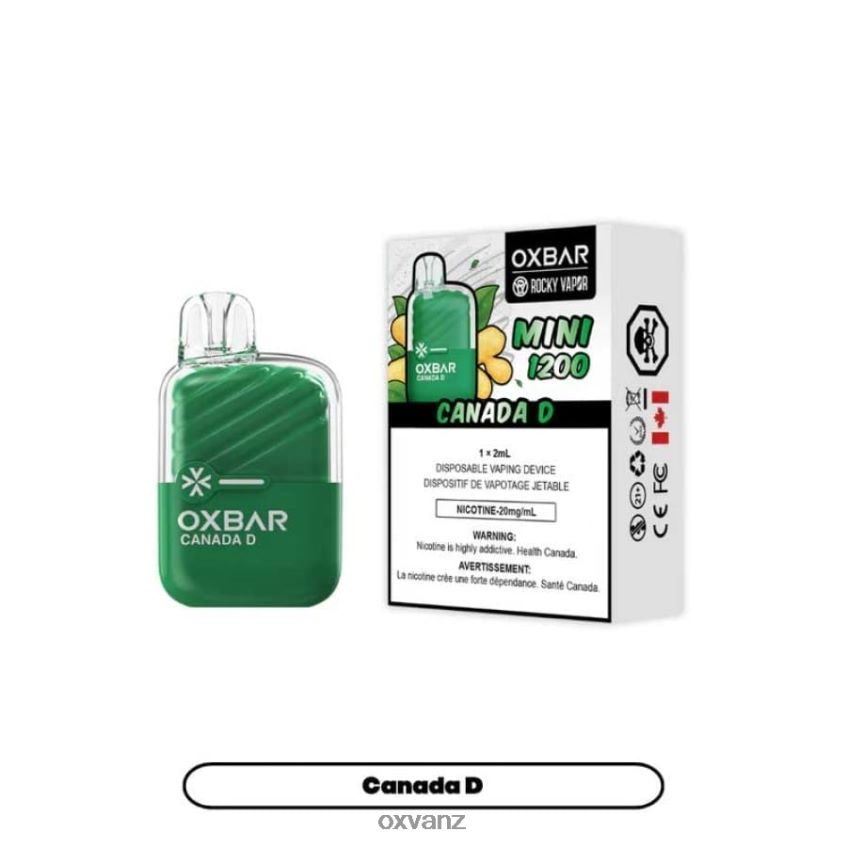 OXVA Vape Flavours - L0N0ZV9 CANADA D OXVA OXBAR MINI 1200
