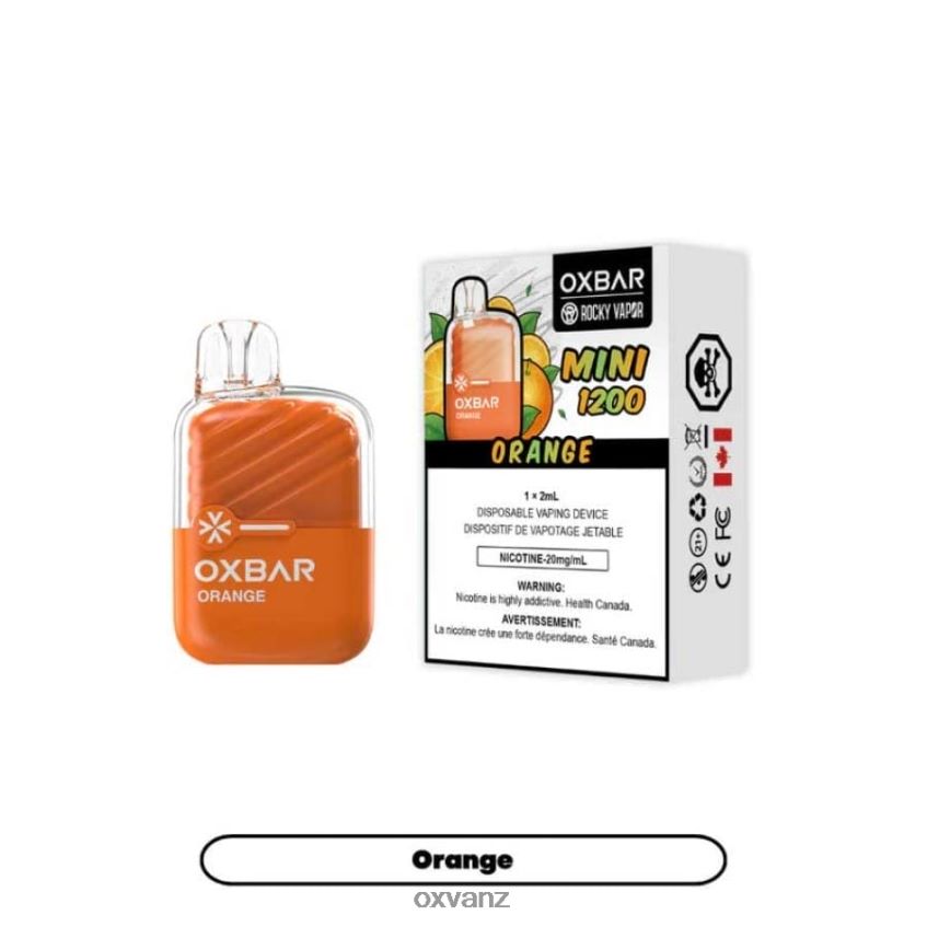 OXVA Vape Pod - L0N0ZV7 ORANGE OXVA OXBAR MINI 1200
