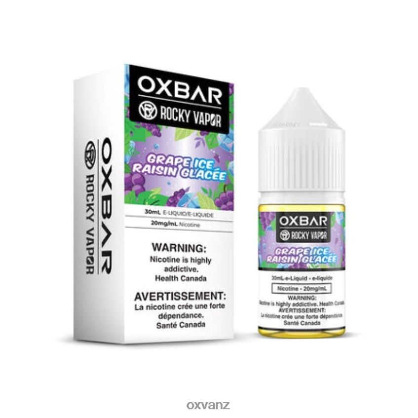 OXVA Vape Price - L0N0ZV56 GRAPE ICE OXVA OXBAR 30ML SALT NIC