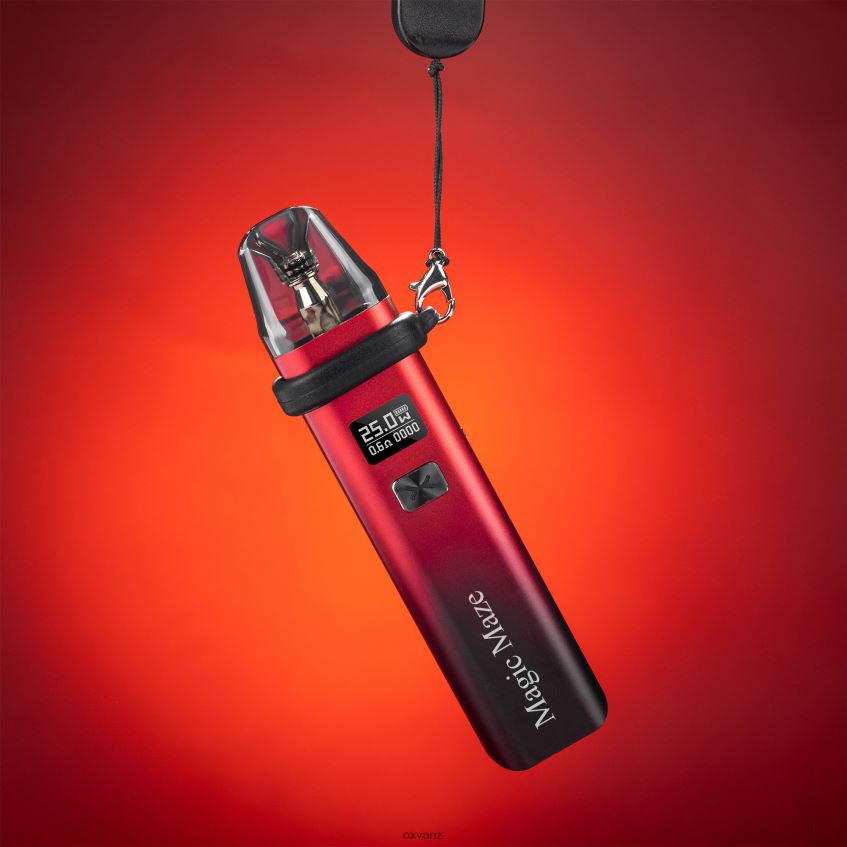 OXVA Vape Sale - L0N0ZV131 BLACK RED OXVA MAGIC MAZE XLIM POD KIT