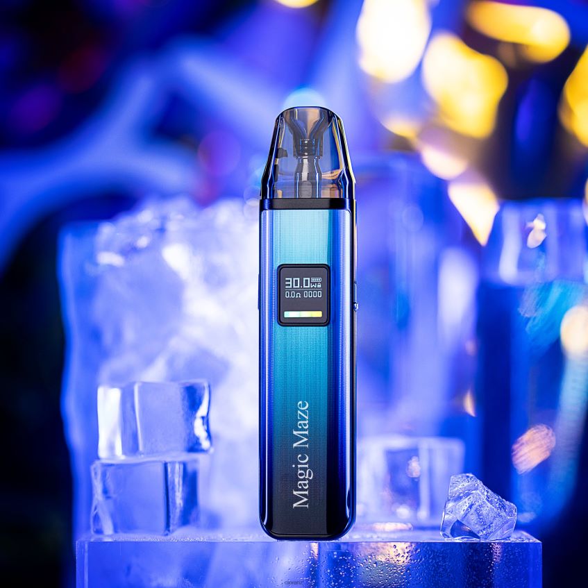 OXVA Vape Shop - L0N0ZV129 GLEAMY BLUE OXVA MAGIC MAZE XLIM PRO KIT