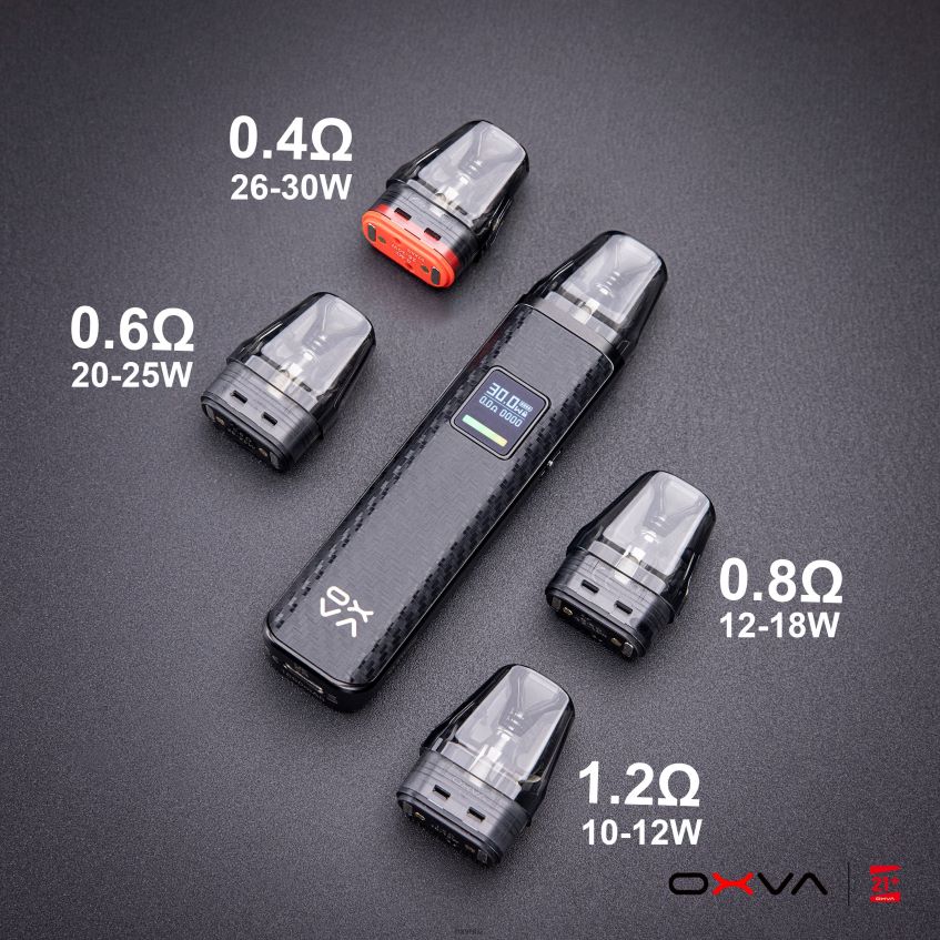 OXVA NZ - L0N0ZV83 GREY OXVA XLIM V3 CARTRIDGE TOP FILL