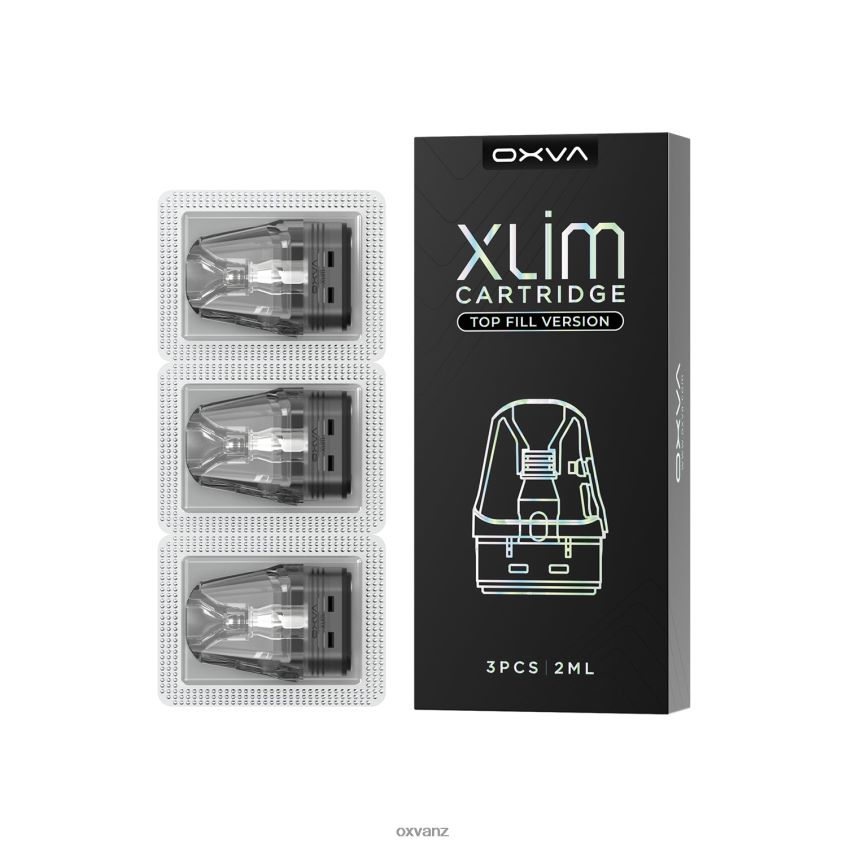 OXVA NZ - L0N0ZV83 GREY OXVA XLIM V3 CARTRIDGE TOP FILL